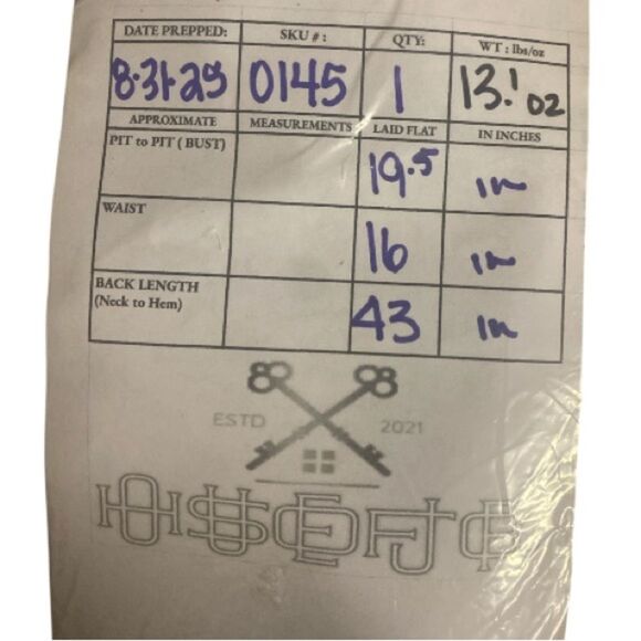 Zattcas Elegant Black and Tan Dress// L - Picture 8 of 8